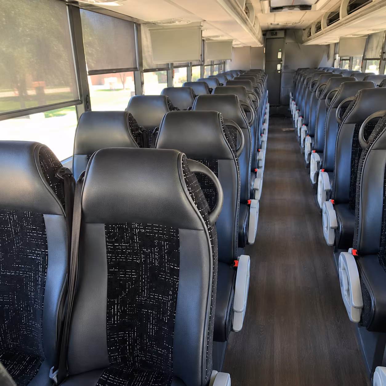 40-56 Passenger Charter Bus Inside