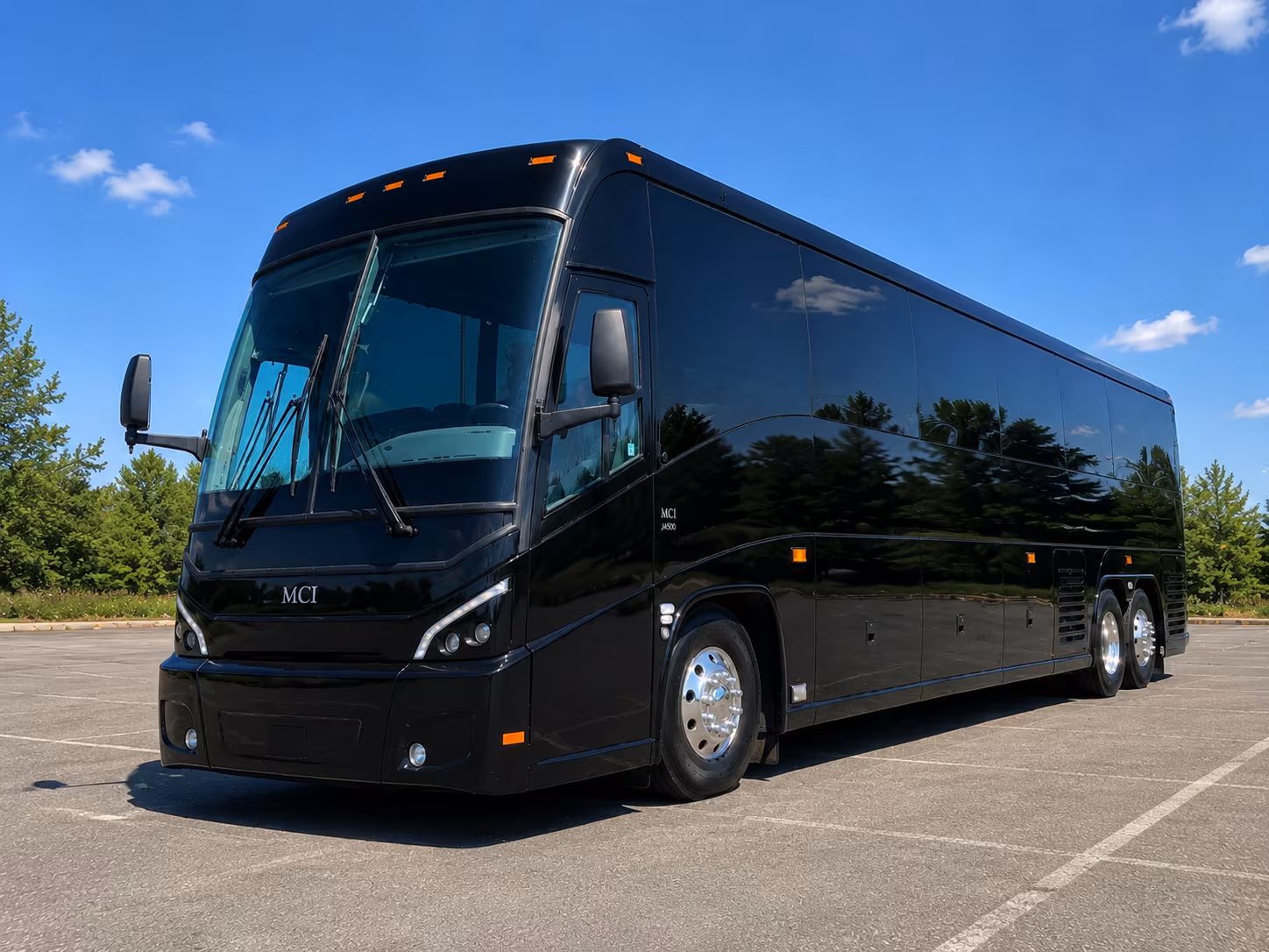 Salem Corporate Transportation party bus exterior