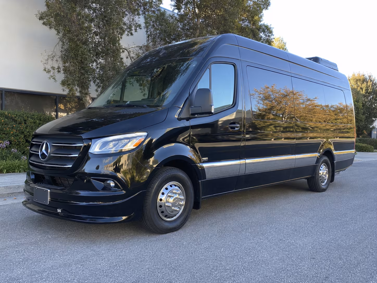 Salem Corporate Transportation party bus exterior