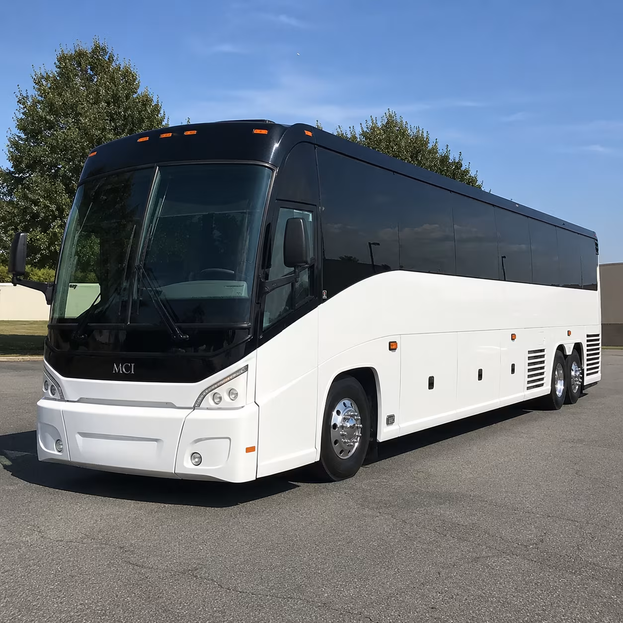Salem Corporate Transportation party bus exterior
