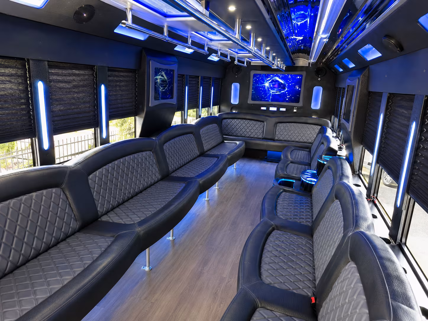 Salem Private Event Transportation onboard seating