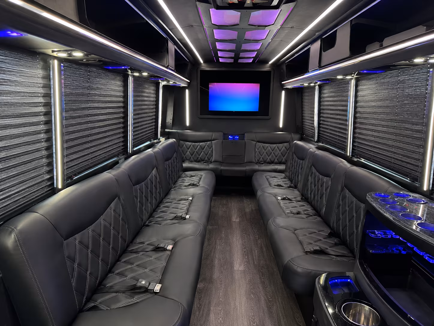 Salem Prom & Homecoming Transportation party bus exterior