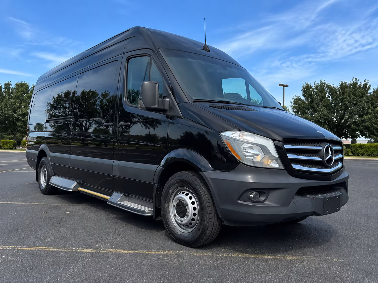 Salem School Event Transportation party bus exterior