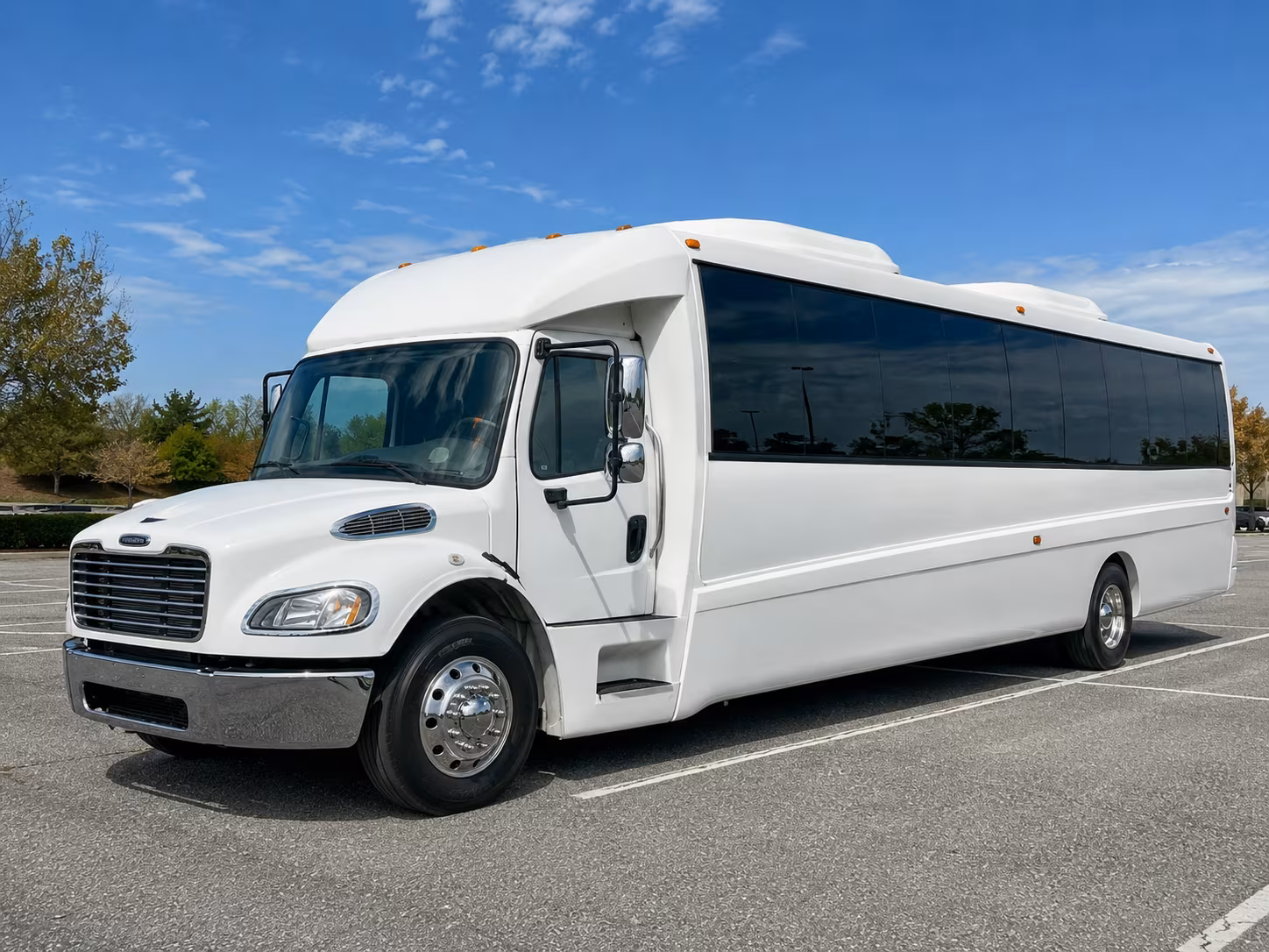 Salem Sporting Event Transportation party bus interior