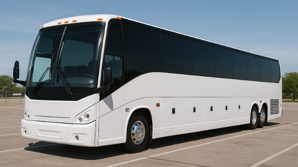 Exterior of Charter Bus Company Salem's 46 Passenger Charter Bus in Salem