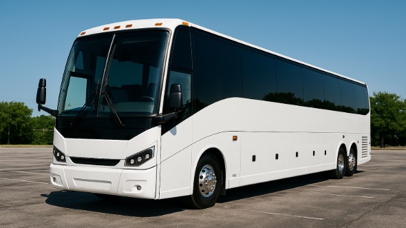 Exterior of Charter Bus Company Salem's 48 Passenger Charter Bus in Salem